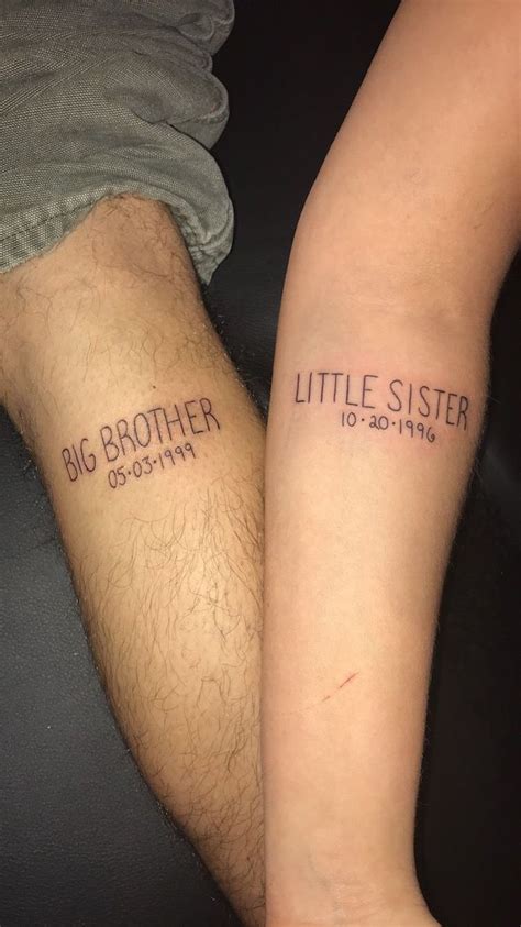 sister tattoos funny|Brother sister tattoo funny